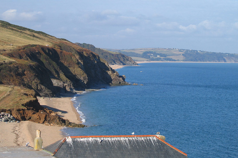 South Devon Coastline near Hallsands